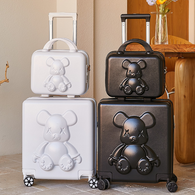 男性と女性のための18インチのトラベルケース,ユニセックスの - Spinner Wheel Rolling Suitcase 20 Inch のレビューと価格