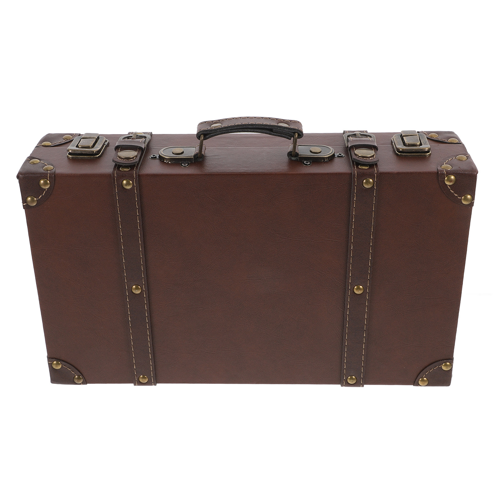 ヴィンテージスタイルのトランク型スーツケース、英国デザイン、 - Retro Vintage Trunk Suitcase のレビューと価格