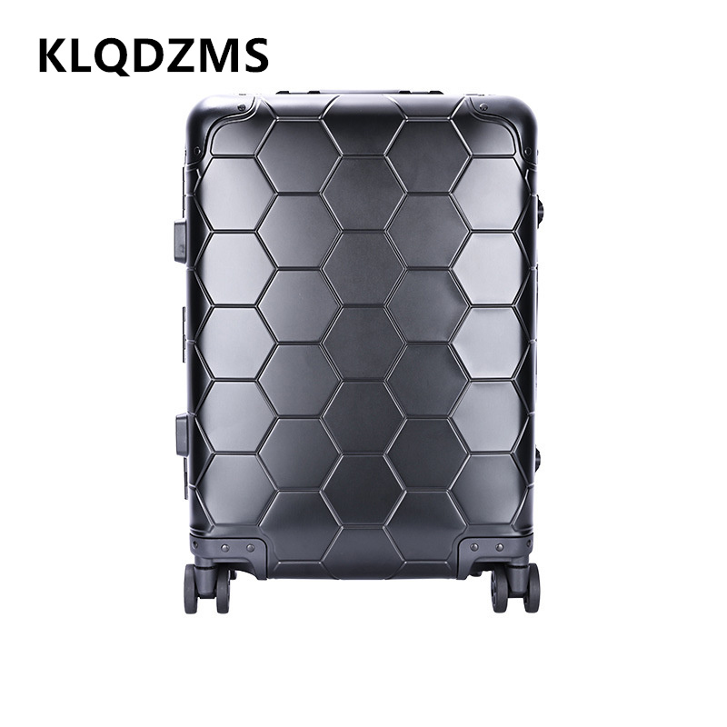 KLQDZMS キャビンスーツケース 全アルミニウムマグネシ - Spinner Wheel Rolling Suitcase 20 Inch のレビューと価格