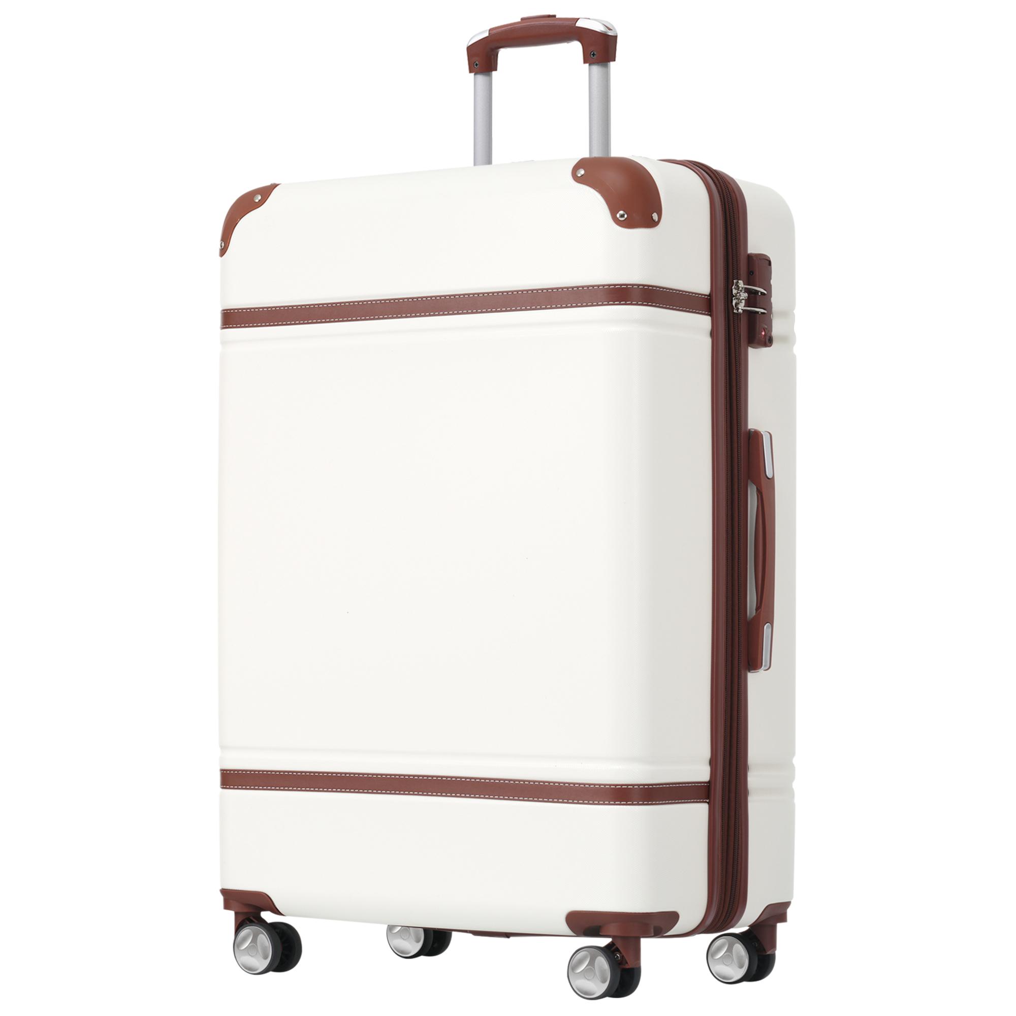 28インチ拡張可能なハードシェルラゲージセット ABSスピナ - Expandable Hard Shell Luggage Set のレビューと価格