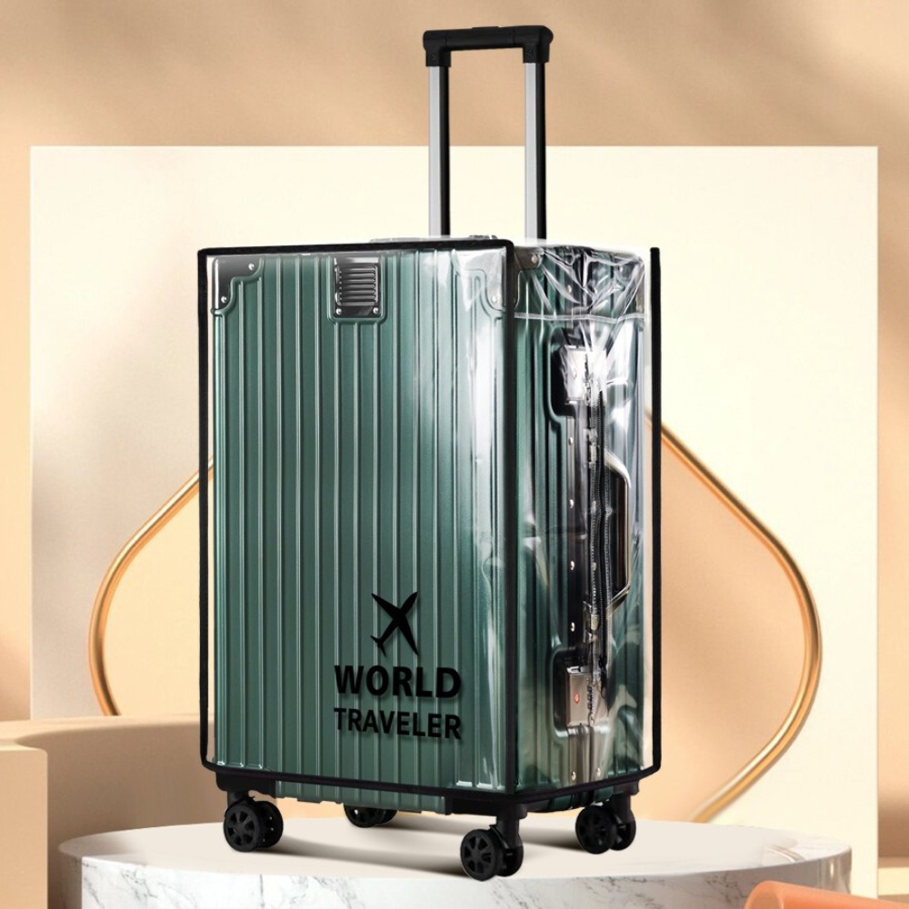 PVC 透明荷物カバー防水防塵荷物収納カバー耐久性のある旅行 - Waterproof Suitcase Cover Protector のレビューと価格