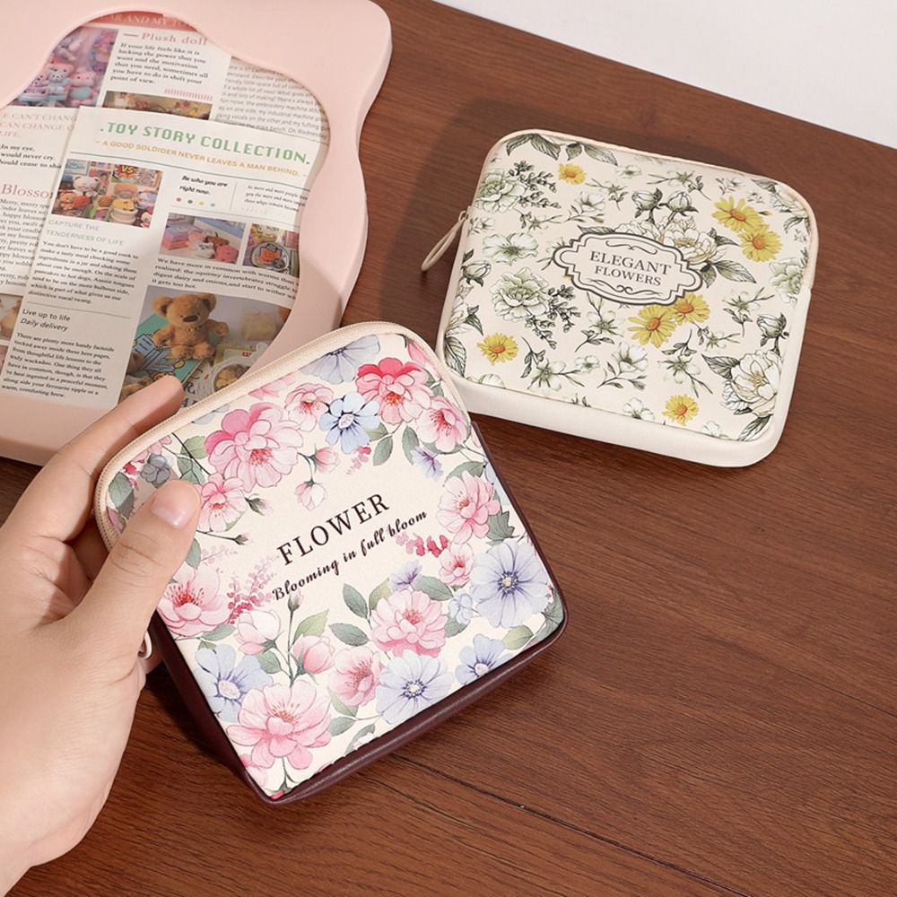 新しいPVCサニタリーパッドバッグ 大容量 多目的コスメティ - Cosmetic Bags のレビューと価格