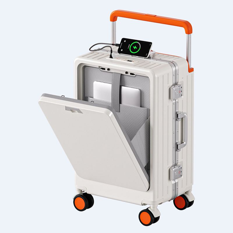 20/24/26インチ アルミフレーム フロントオープン ラ - Front Opening Laptop Luggage 24 Inch のレビューと価格