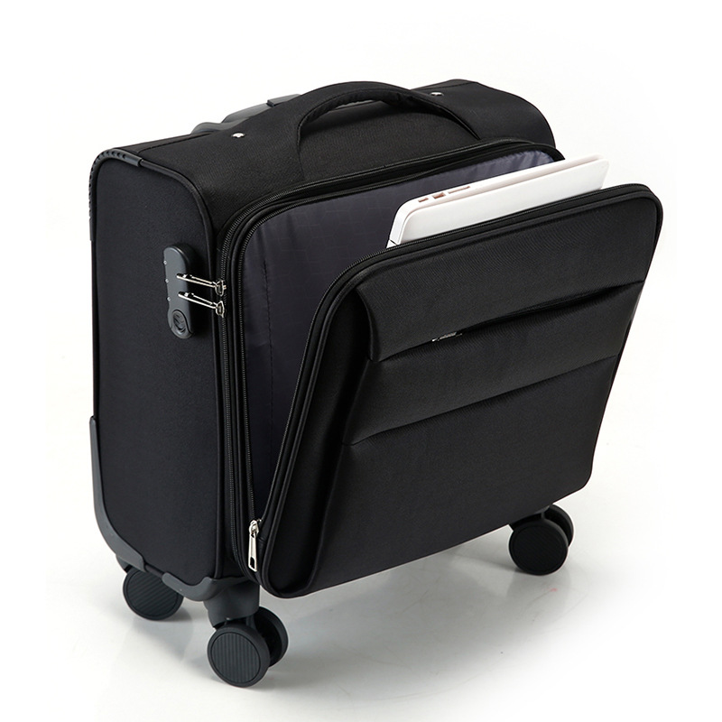 男性用オックスフォードローリングスーツケース、スピナースーツ - Spinner Wheel Rolling Suitcase 20 Inch のレビューと価格