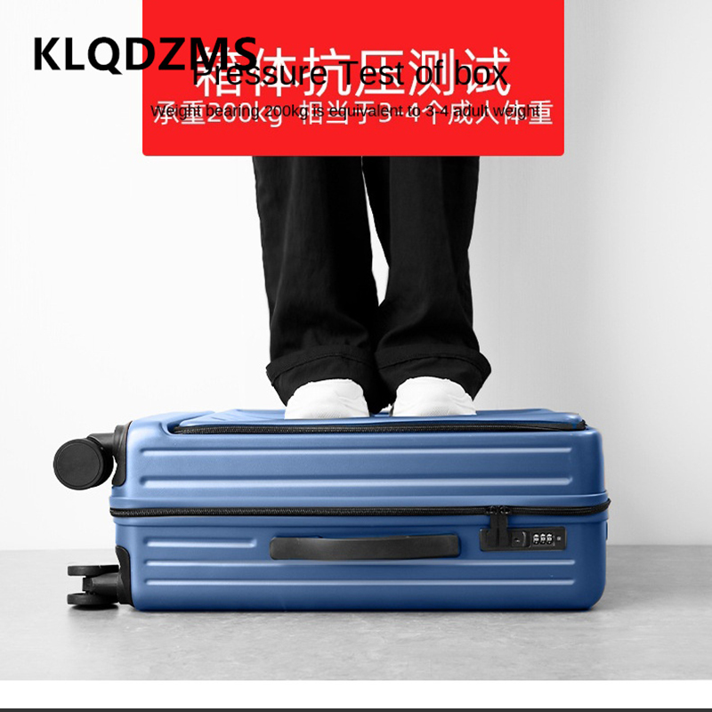 KLQDZMS 20 インチ充電スーツケース フロントオープ - Front Opening Laptop Luggage 24 Inch のレビューと価格