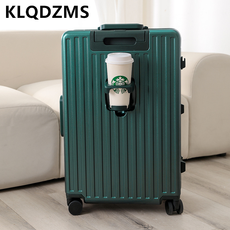 KLQDZMS ハンドヘルド旅行スーツケース フロントオープ - Front Opening Laptop Luggage 24 Inch のレビューと価格