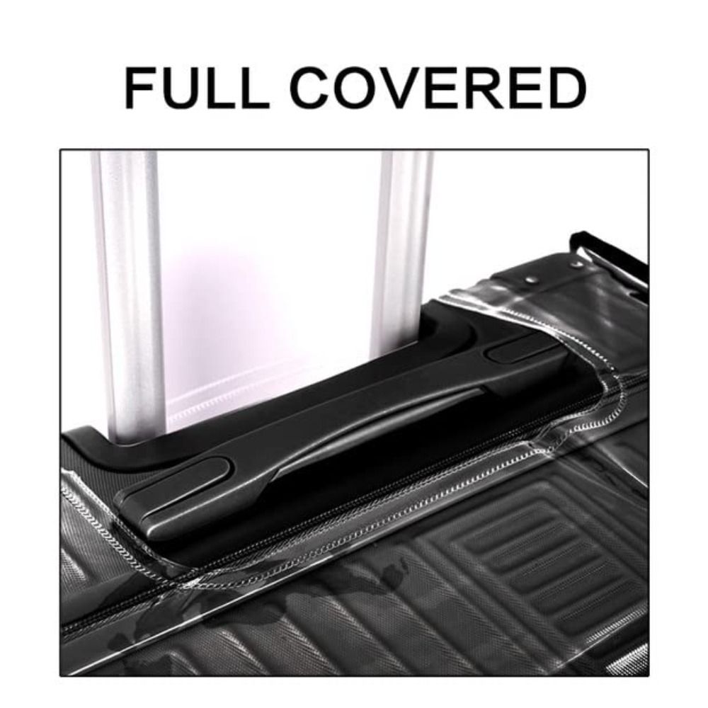 PVC透明ラゲージカバー 防水トラベルアクセサリー ラゲージ - Waterproof Suitcase Cover Protector のレビューと価格